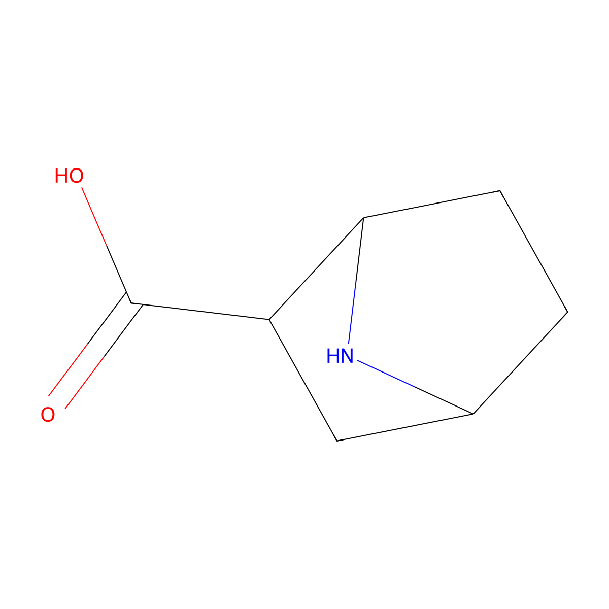 (1S,2R,4R)-7-azabicyclo[2.2.1]heptane-2-carboxylic acid molecular structure, CAS 748159-82-2