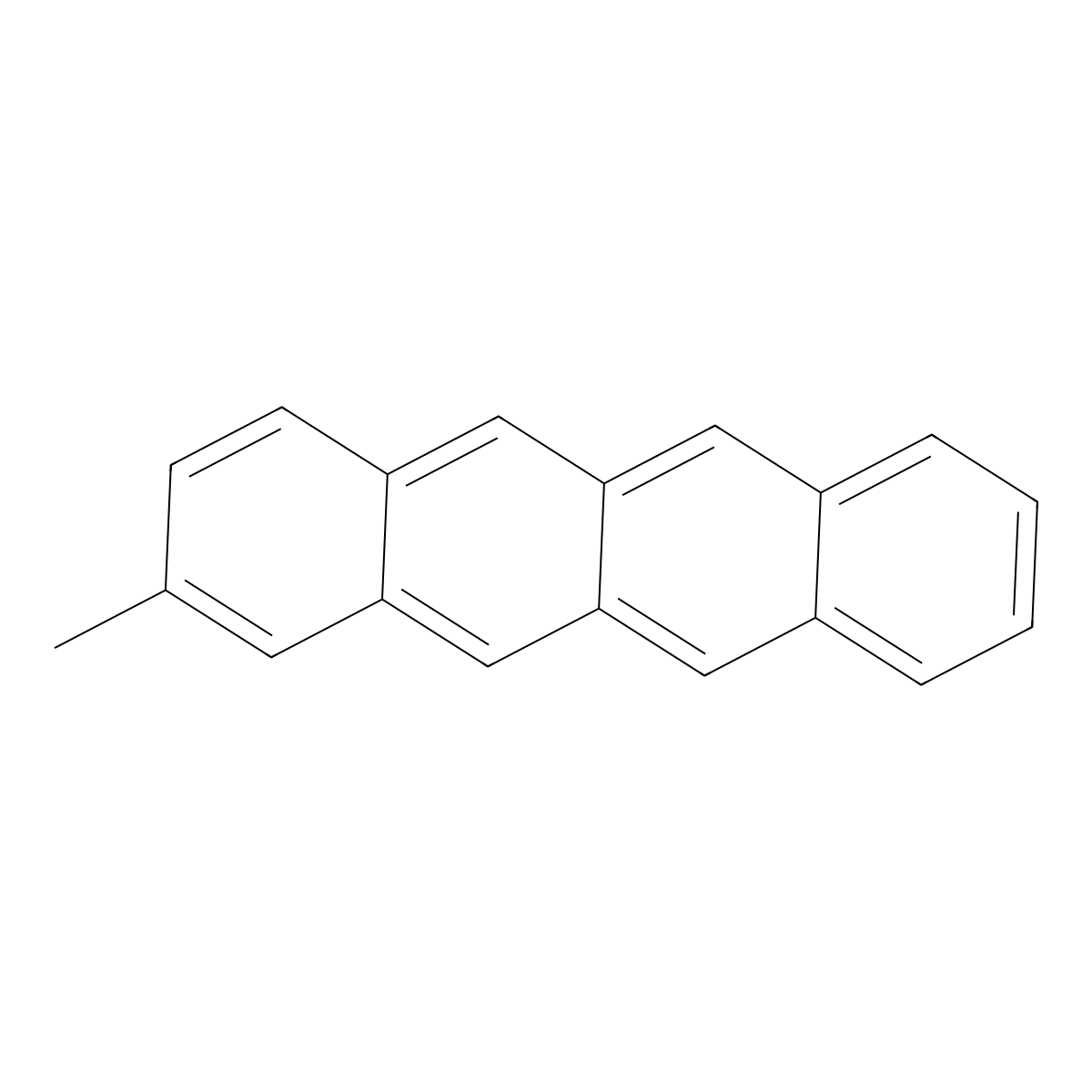 2-Methyltetracene molecular structure, CAS 74845-45-7