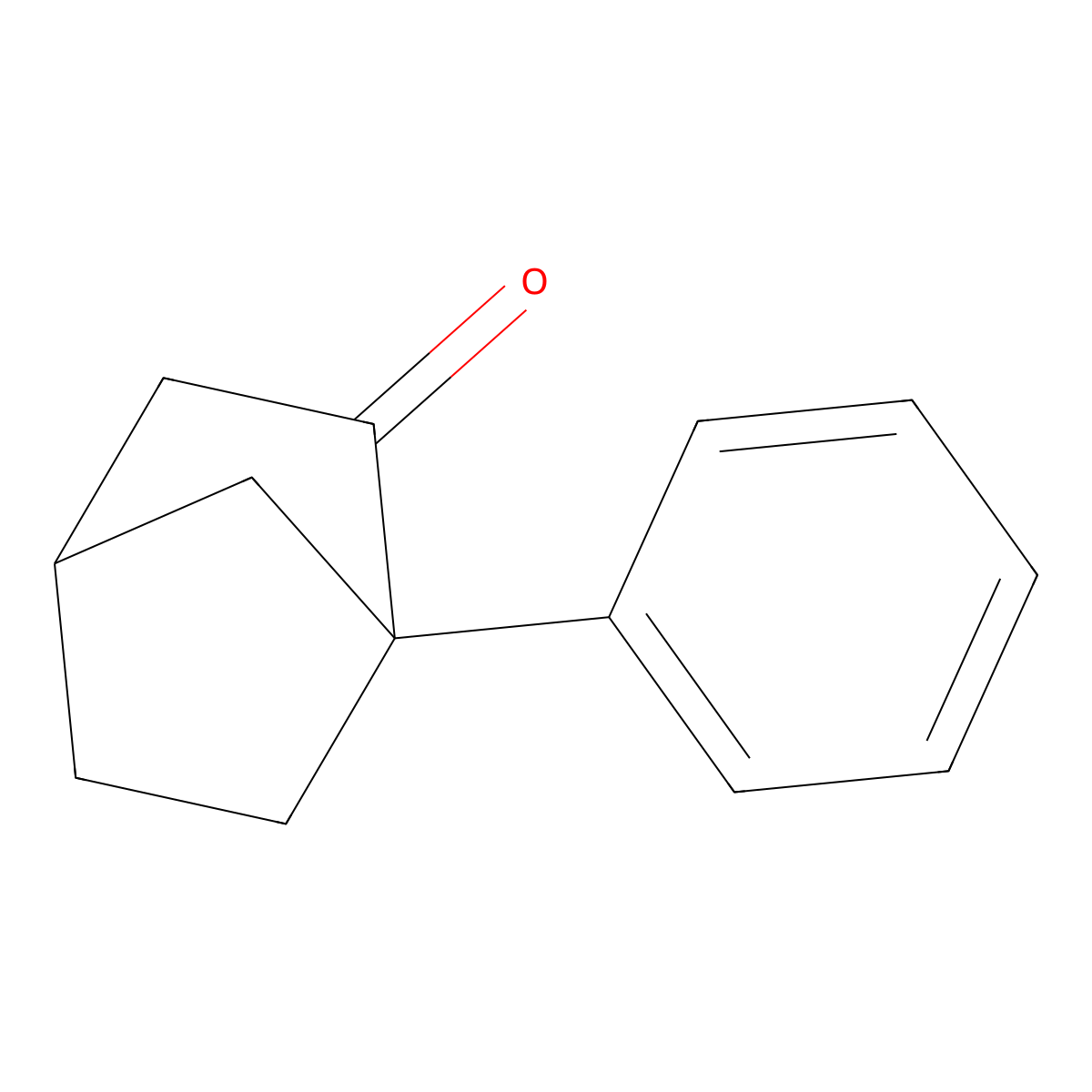 1-Phenylbicyclo[2.2.1]heptan-2-one molecular structure, CAS 7485-54-3