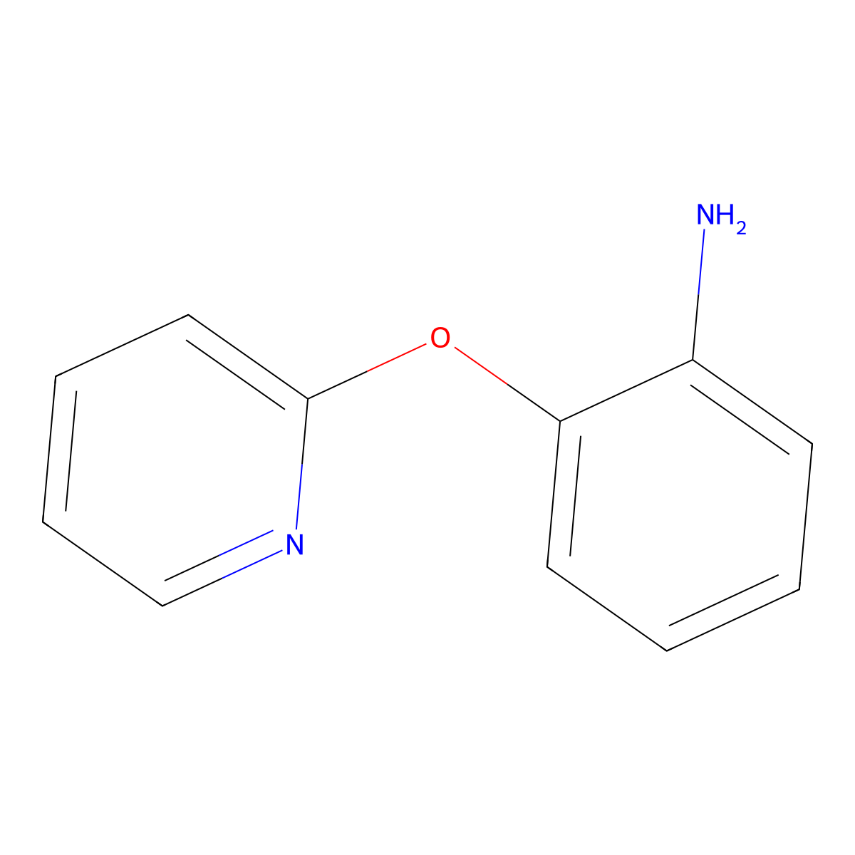 2-(Pyridin-2-yloxy)aniline molecular structure, CAS 74864-77-0