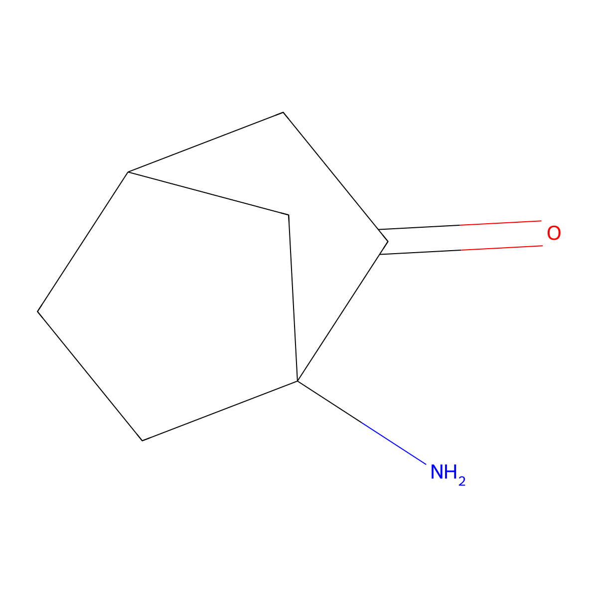 1-Aminobicyclo[2.2.1]heptan-2-one molecular structure, CAS 748706-60-7
