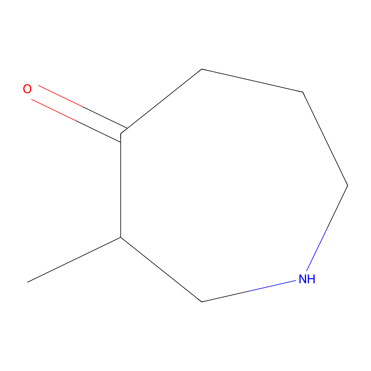 3-Methylazepan-4-one molecular structure, CAS 748712-34-7