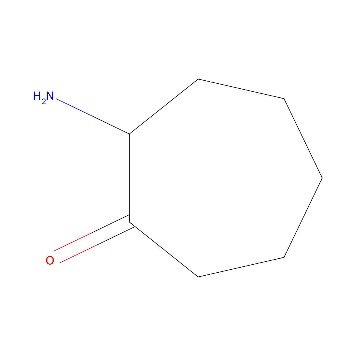 2-Aminocycloheptan-1-one molecular structure, CAS 748725-94-2