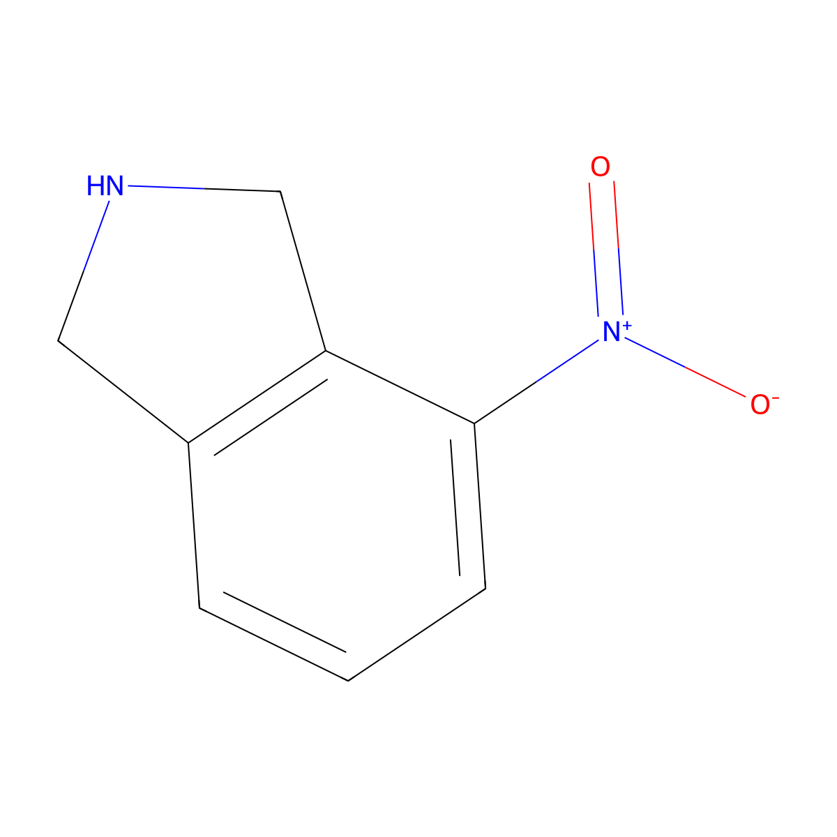 4-Nitroisoindoline molecular structure, CAS 748735-45-7
