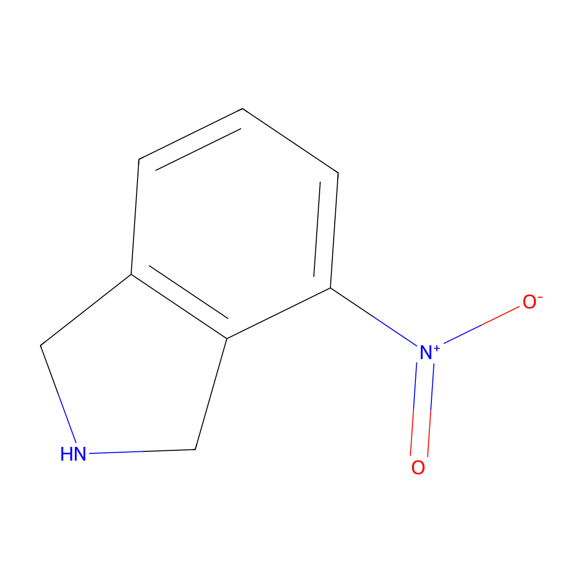 4-Nitroisoindoline molecular structure, CAS 748735-45-7