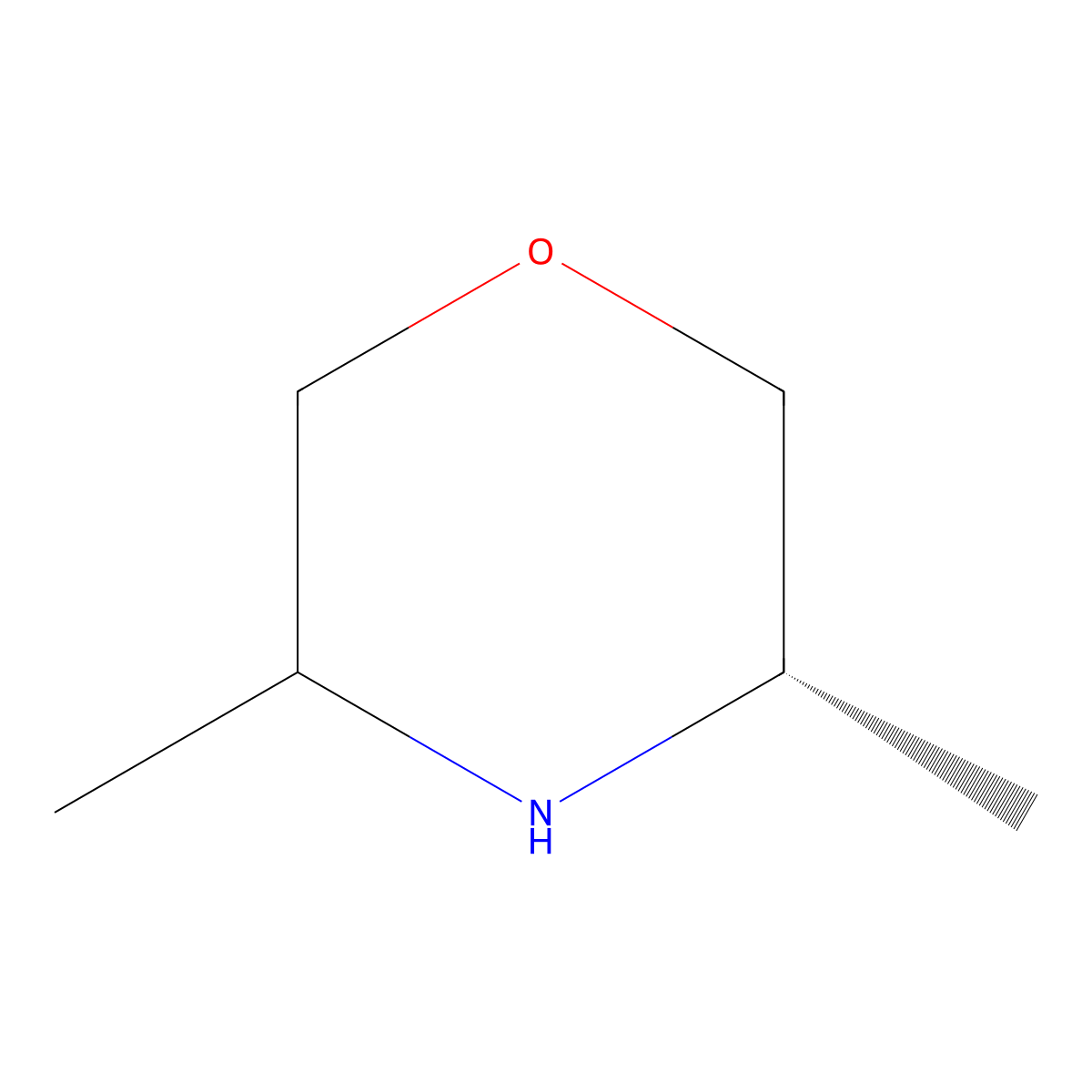 (3S)-3,5-Dimethylmorpholine molecular structure, CAS 748754-12-3