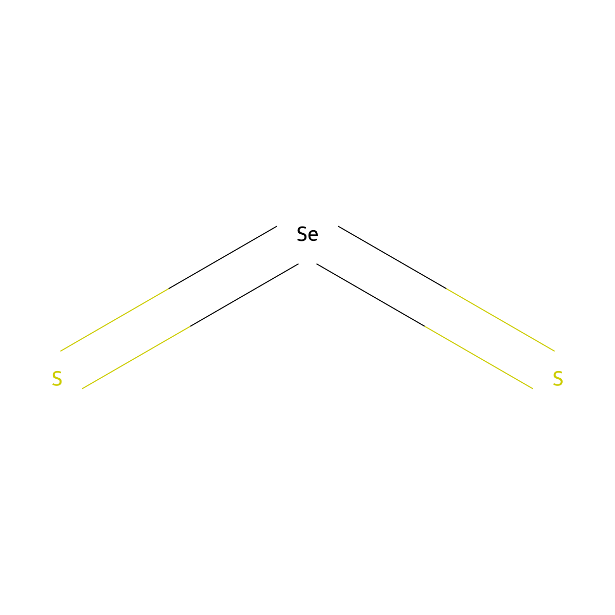 Selenium disulfide molecular structure, CAS 7488-56-4