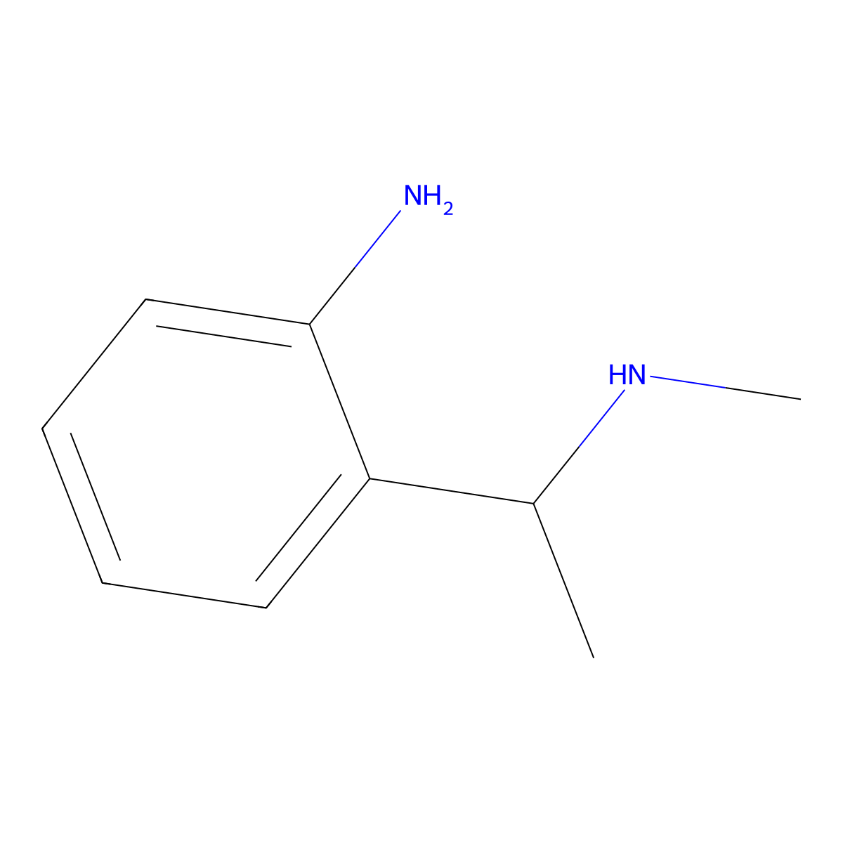 2-[1-(Methylamino)ethyl]aniline molecular structure, CAS 748805-98-3