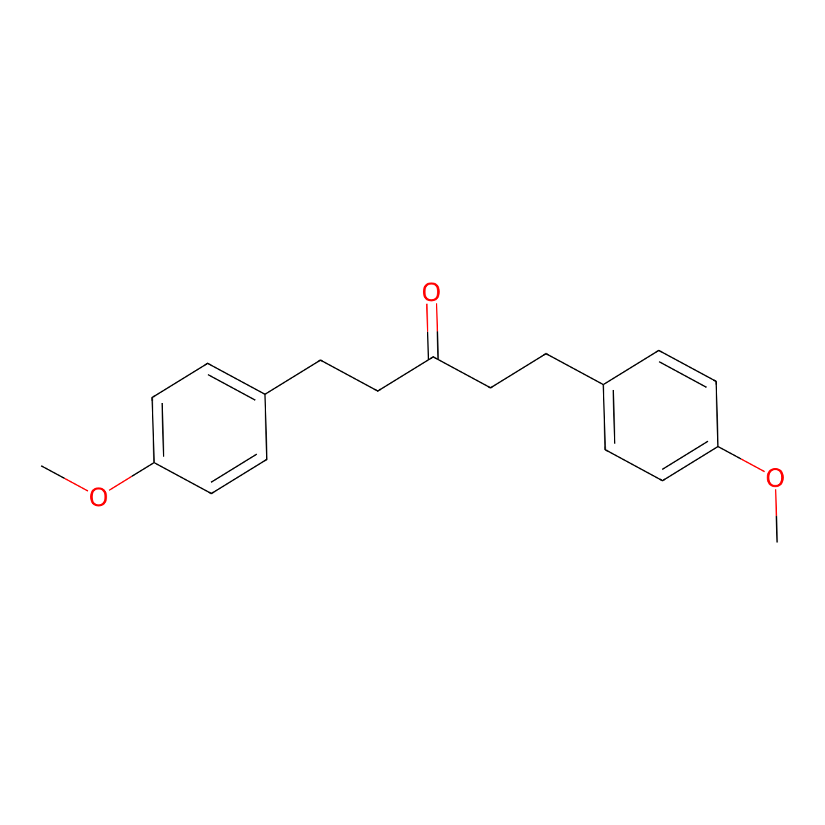 1,5-Bis(4-methoxyphenyl)pentan-3-one molecular structure, CAS 74882-32-9