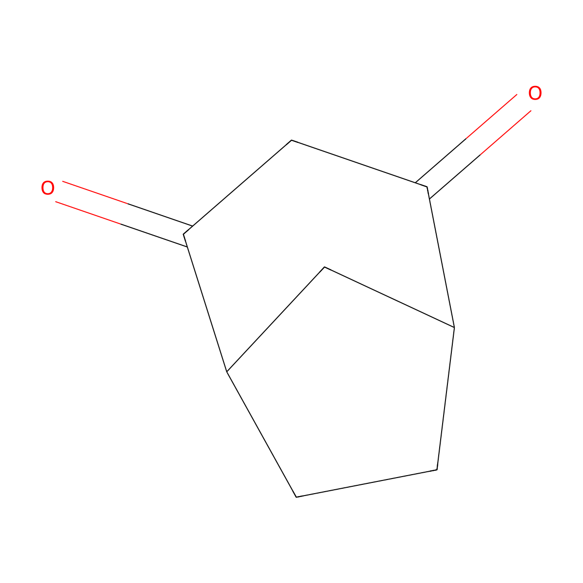 Bicyclo(3.2.1)octane-2,4-dione molecular structure, CAS 74896-14-3