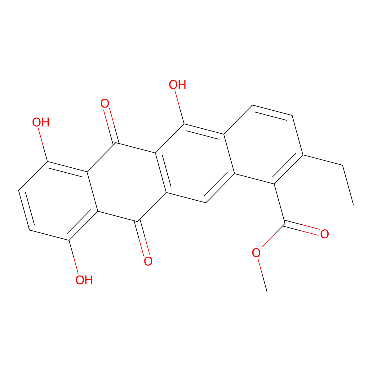 eta-Pyrromycinone molecular structure, CAS 749-18-8