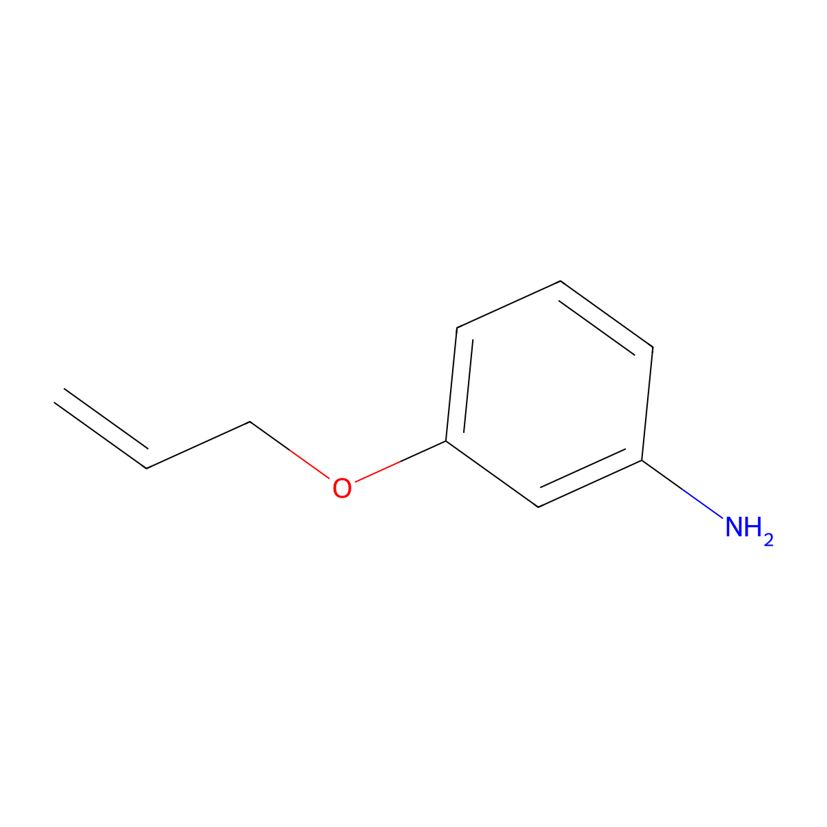 3-(Allyloxy)aniline molecular structure, CAS 74900-81-5