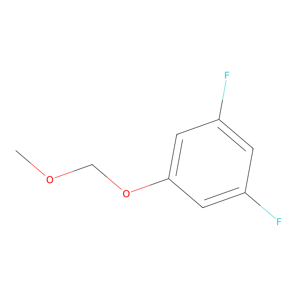 1,3-Difluoro-5-(methoxymethoxy)benzene molecular structure, CAS 749230-20-4