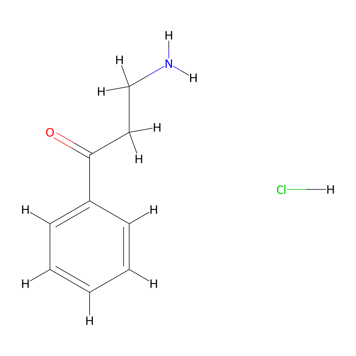 3-Amino-1-phenylpropan-1-one hydrochloride molecular structure, CAS 7495-58-1