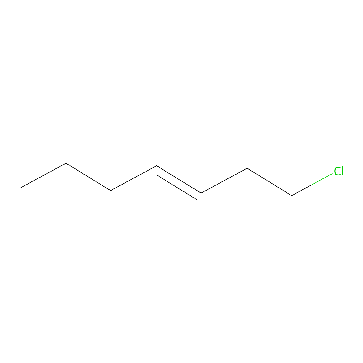 1-Chlorohept-3-ene molecular structure, CAS 74962-54-2