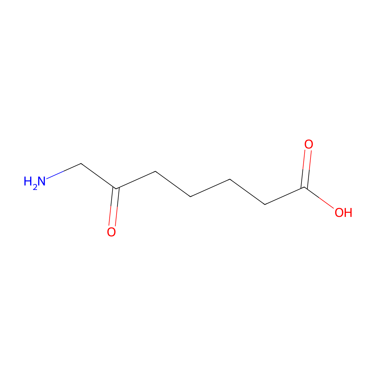 7-Amino-6-oxoheptanoic acid molecular structure, CAS 749803-62-1