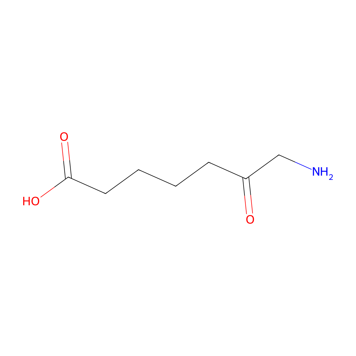 7-Amino-6-oxoheptanoic acid molecular structure, CAS 749803-62-1