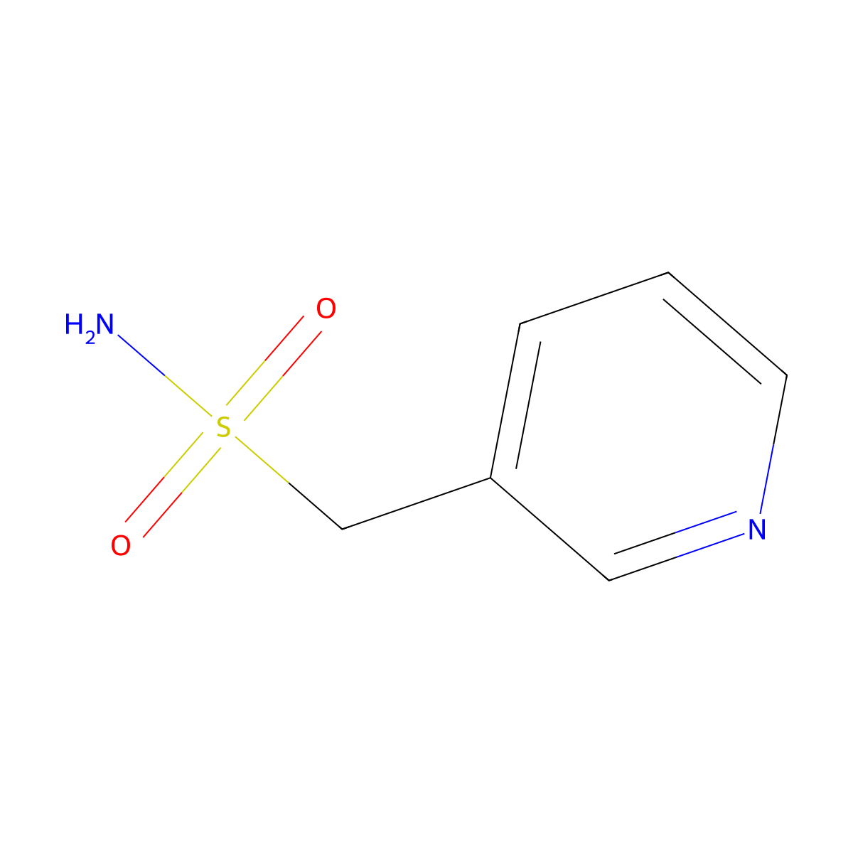 Pyridin-3-ylmethanesulfonamide molecular structure, CAS 749806-66-4
