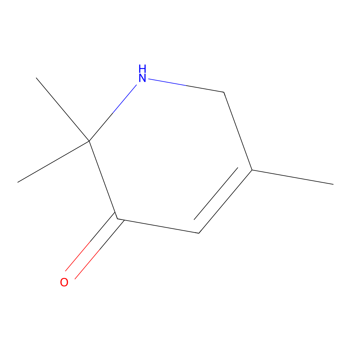 3,6,6-Trimethyl-1,2-dihydropyridin-5-one molecular structure, CAS 749808-46-6