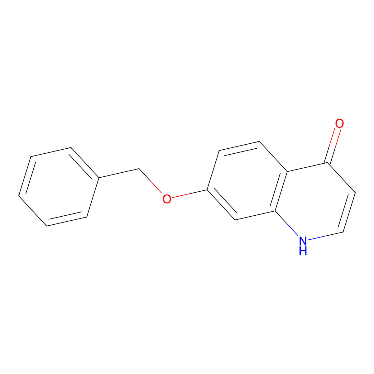 7-(Benzyloxy)quinolin-4-ol molecular structure, CAS 749922-34-7