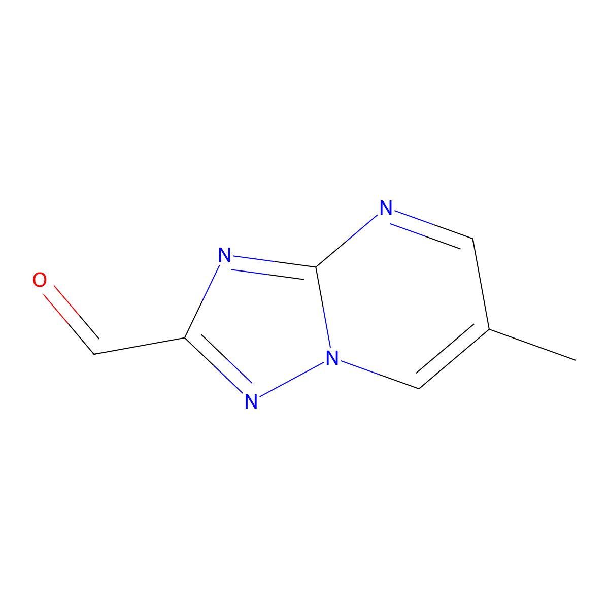 6-Methyl-[1,2,4]triazolo[1,5-A]pyrimidine-2-carbaldehyde molecular structure, CAS 749929-24-6
