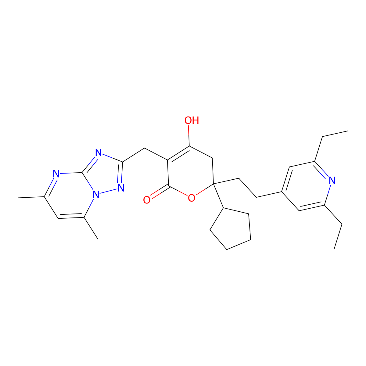 Filibuvir molecular structure, CAS 749929-33-7
