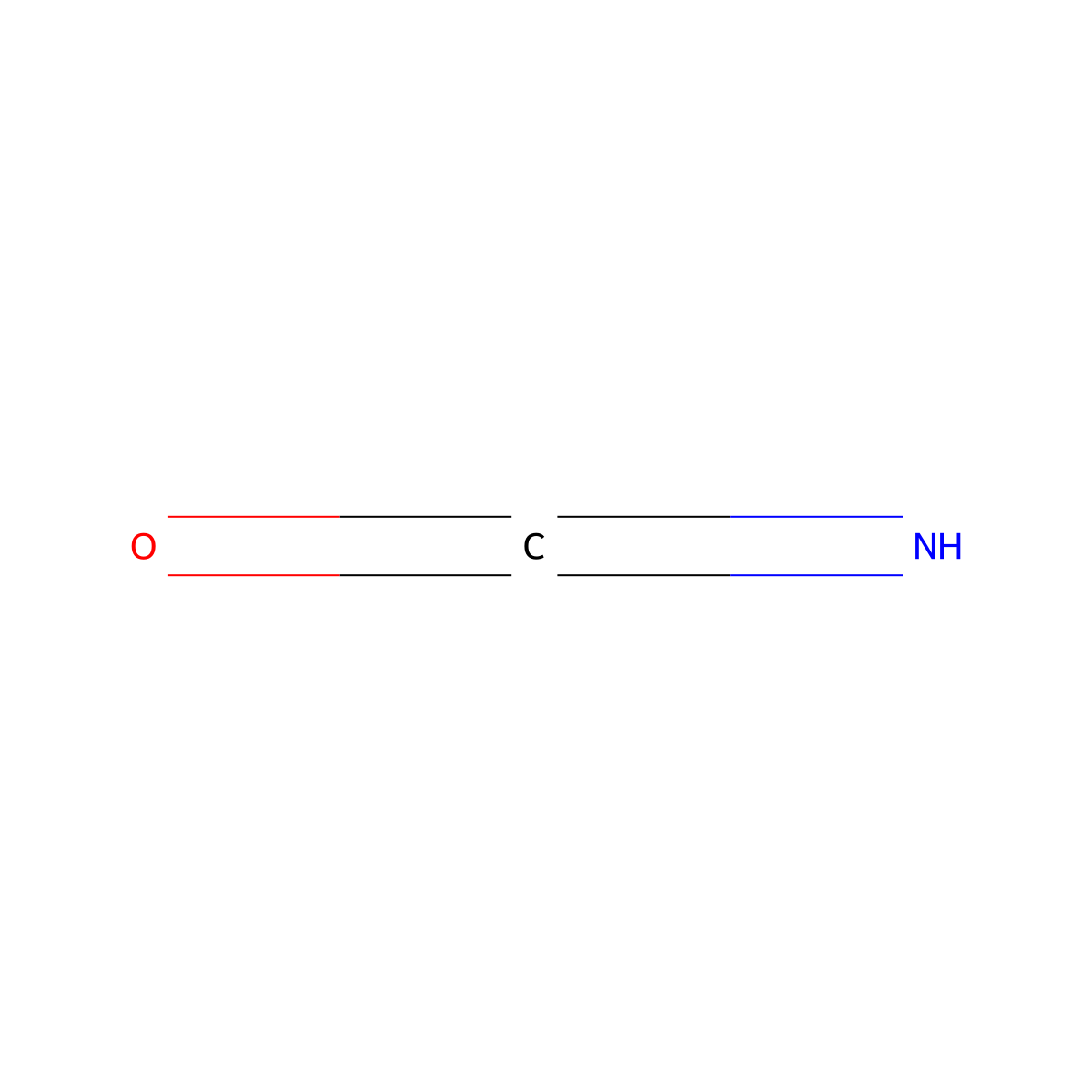 Isocyanic acid molecular structure, CAS 75-13-8