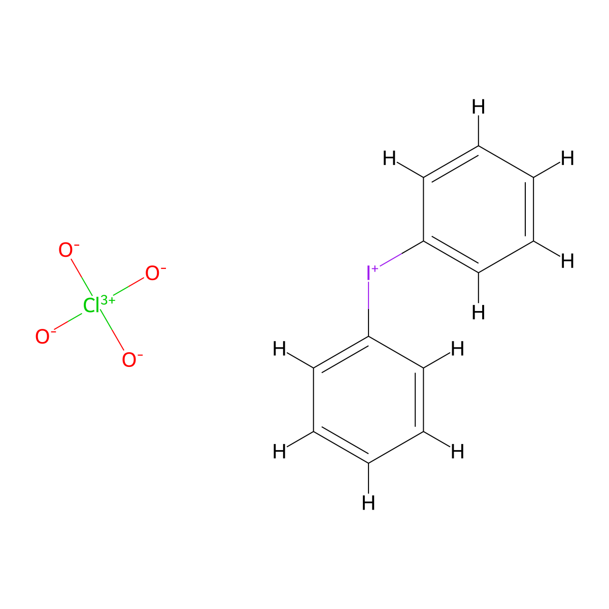 Diphenyliodonium Perchlorate molecular structure, CAS 75007-13-5