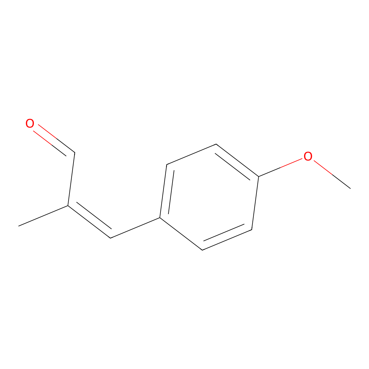 4'Methoxy-2-methylcinnamaldehyde molecular structure, CAS 75101-99-4