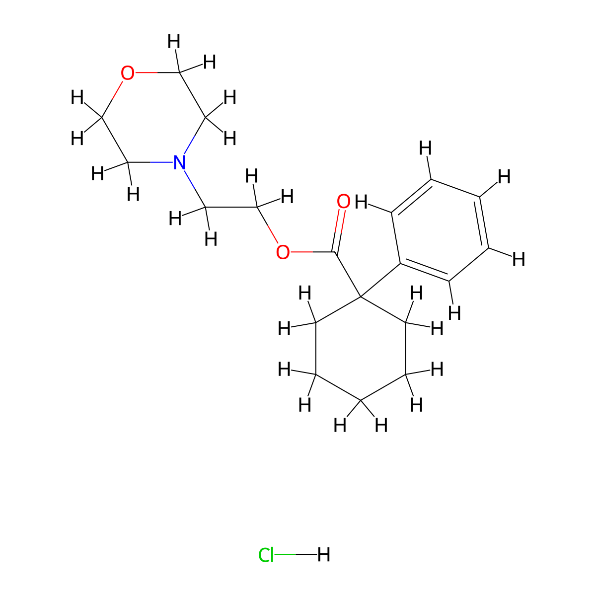 PRE-084 Hydrochloride molecular structure, CAS 75136-54-8