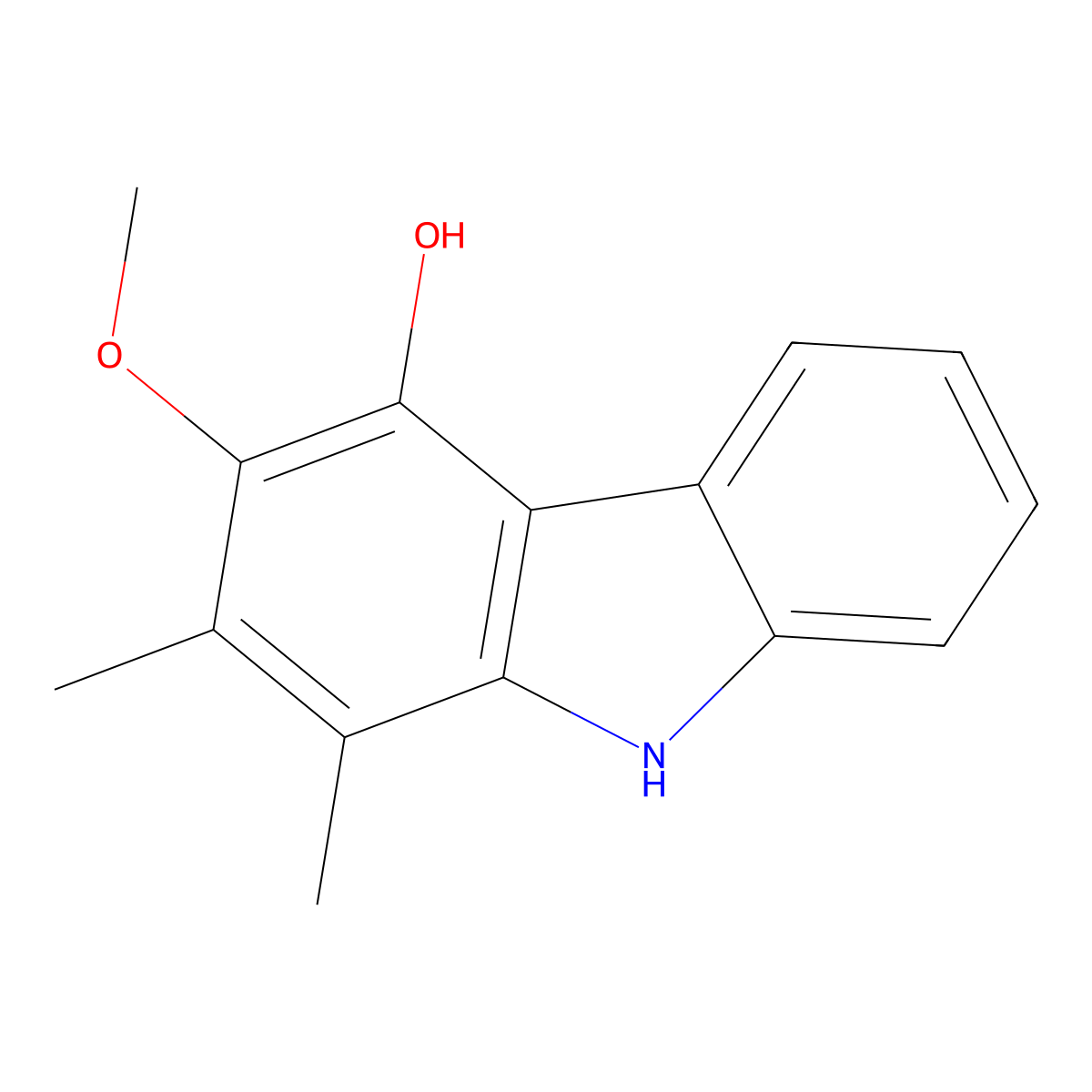 Carbazomycin B molecular structure, CAS 75139-38-7