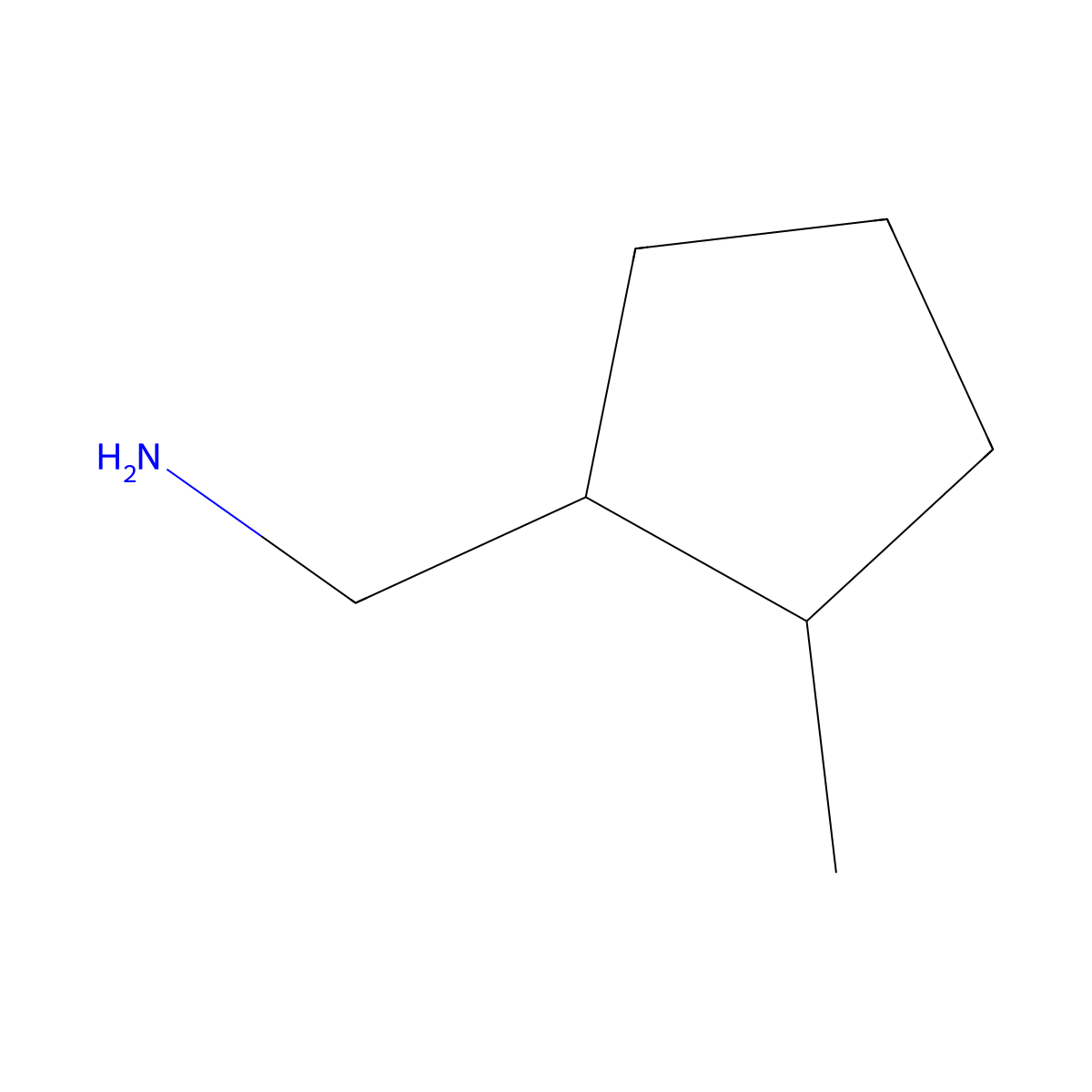 (2-Methylcyclopentyl)methanamine molecular structure, CAS 751464-59-2