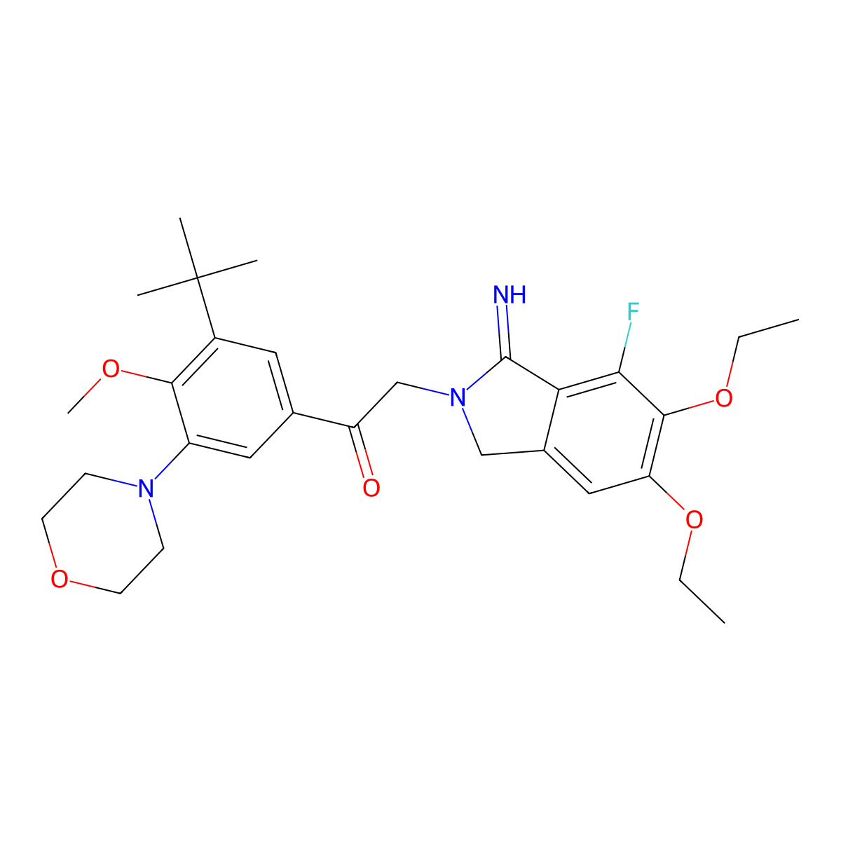 Atopaxar molecular structure, CAS 751475-53-3