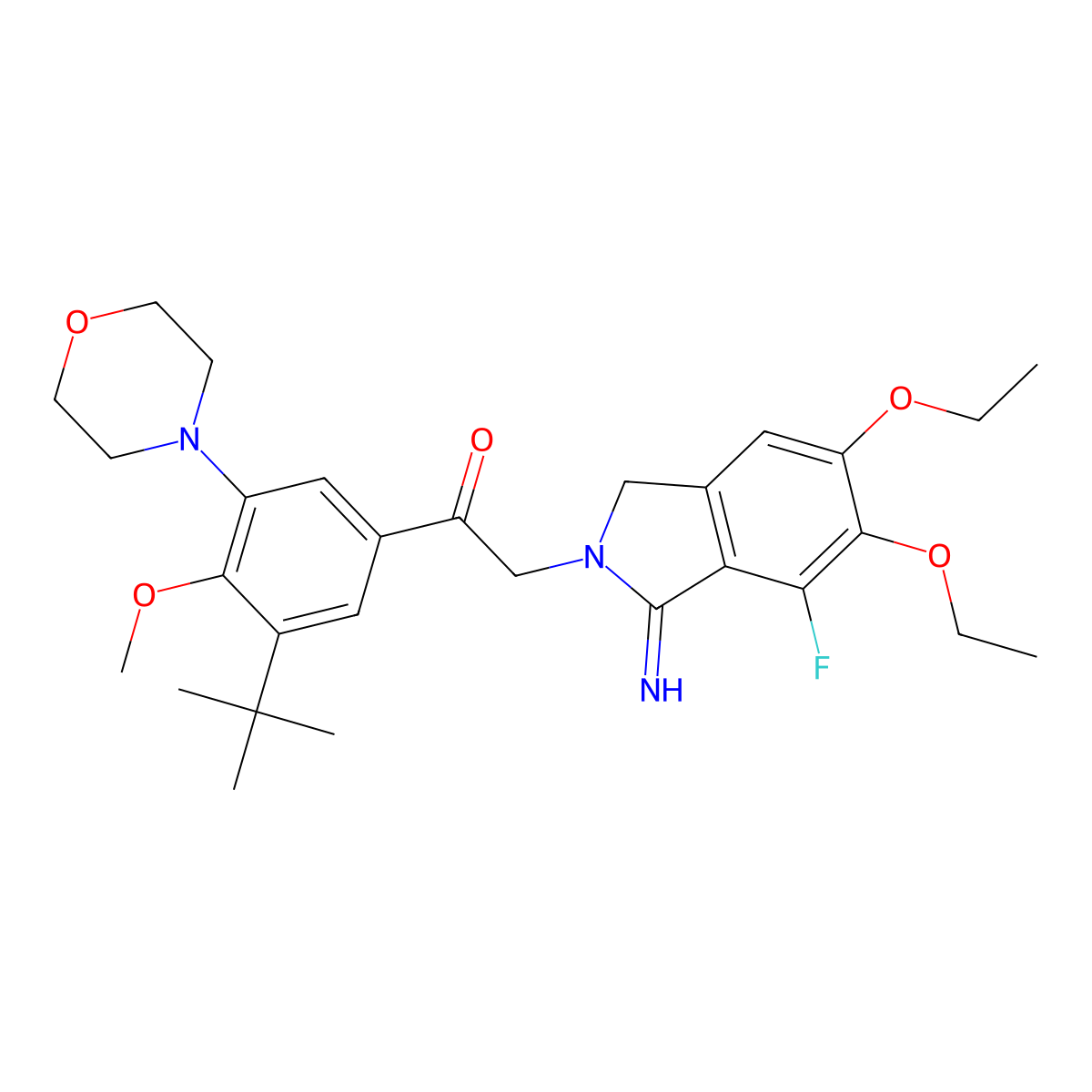 Atopaxar molecular structure, CAS 751475-53-3