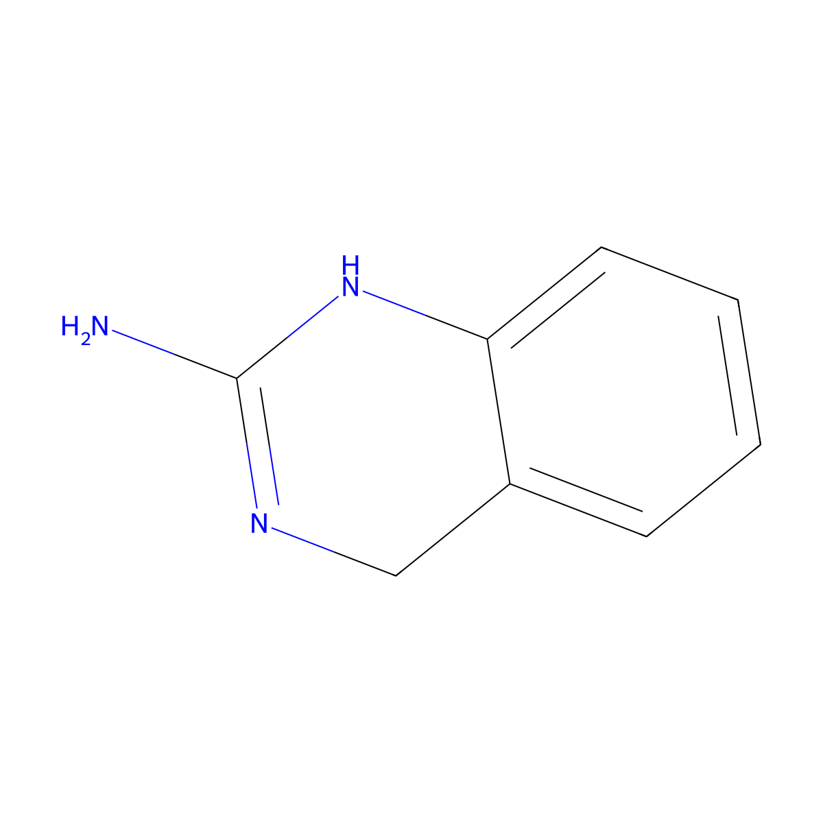 1,4-Dihydroquinazolin-2-amine molecular structure, CAS 75191-78-5