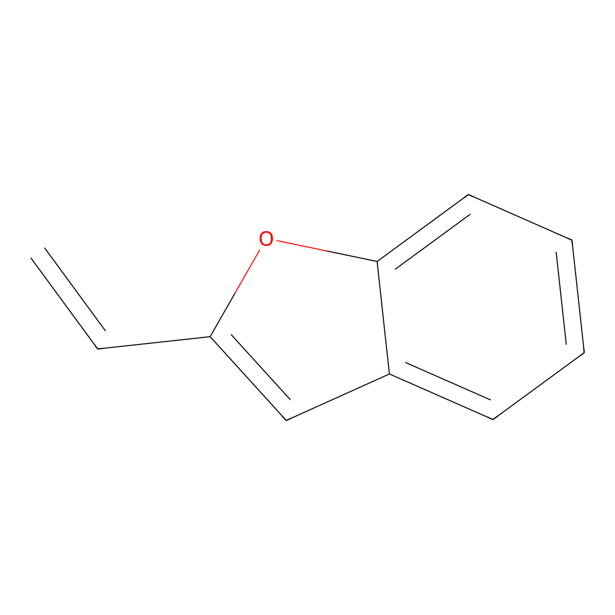 2-Vinylbenzofuran molecular structure, CAS 7522-79-4