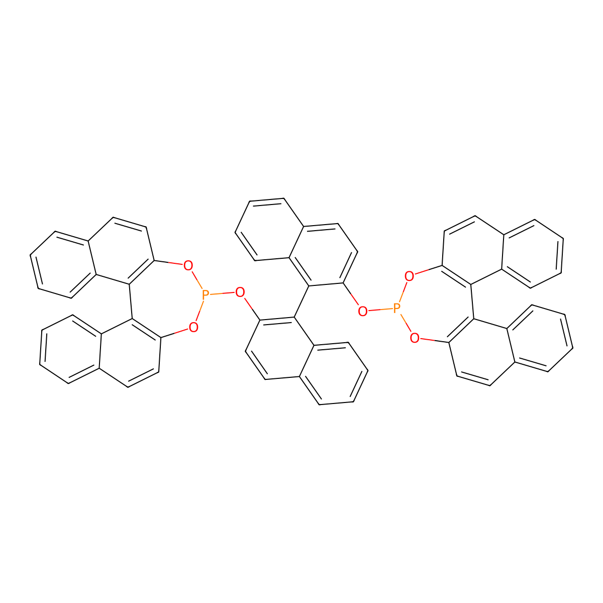 (11BS,11'BS)-4,4'-[(1R)-[1,1'-Binaphthalene]-2,2'-diylbis(oxy)]bis[dinaphtho[2,1-D:1',2'-F][1,3,2]dioxaphosphepin] molecular structure, CAS 752210-44-9