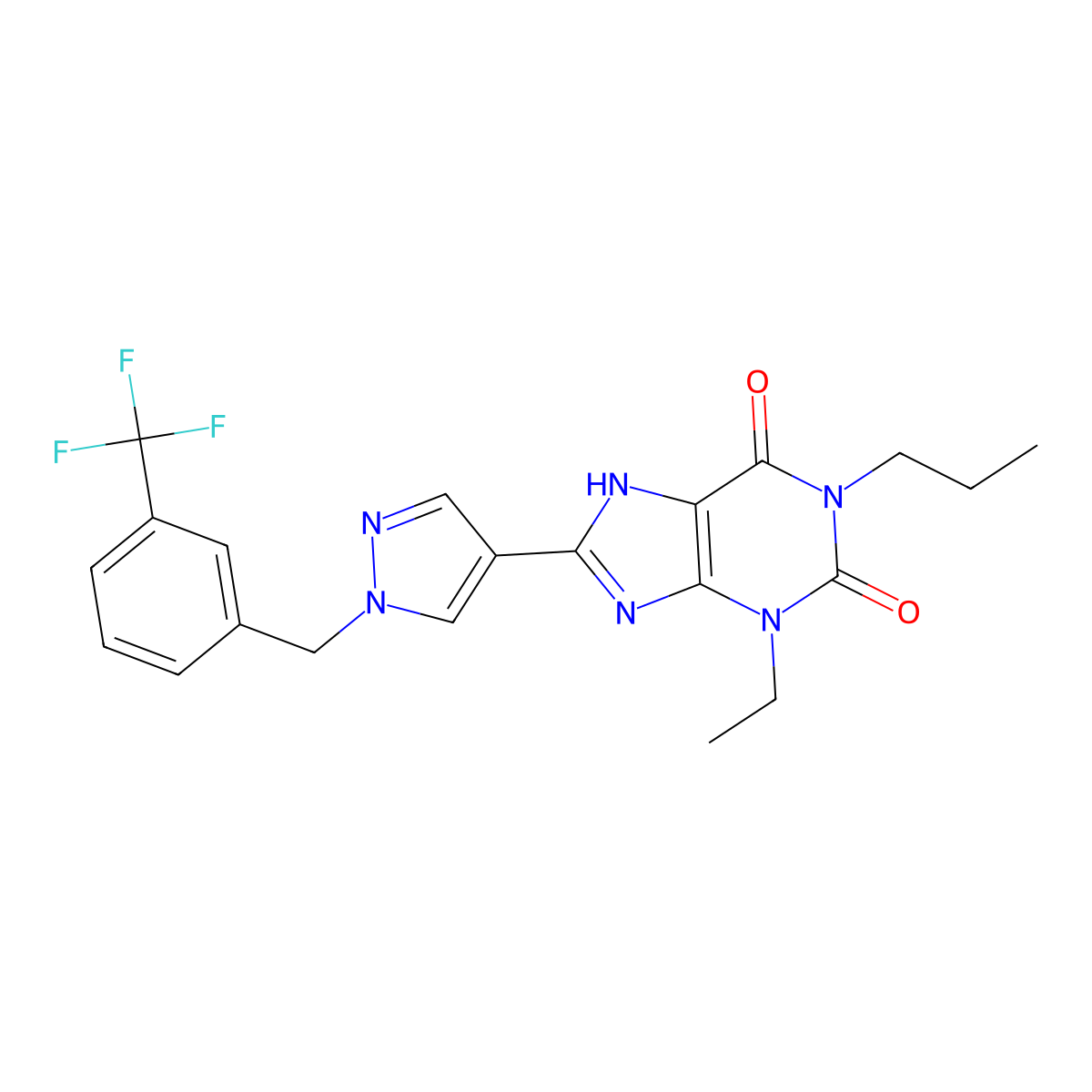 Cvt-6883 molecular structure, CAS 752222-83-6