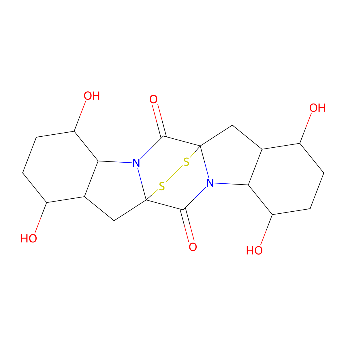 Rostratin A molecular structure, CAS 752236-16-1