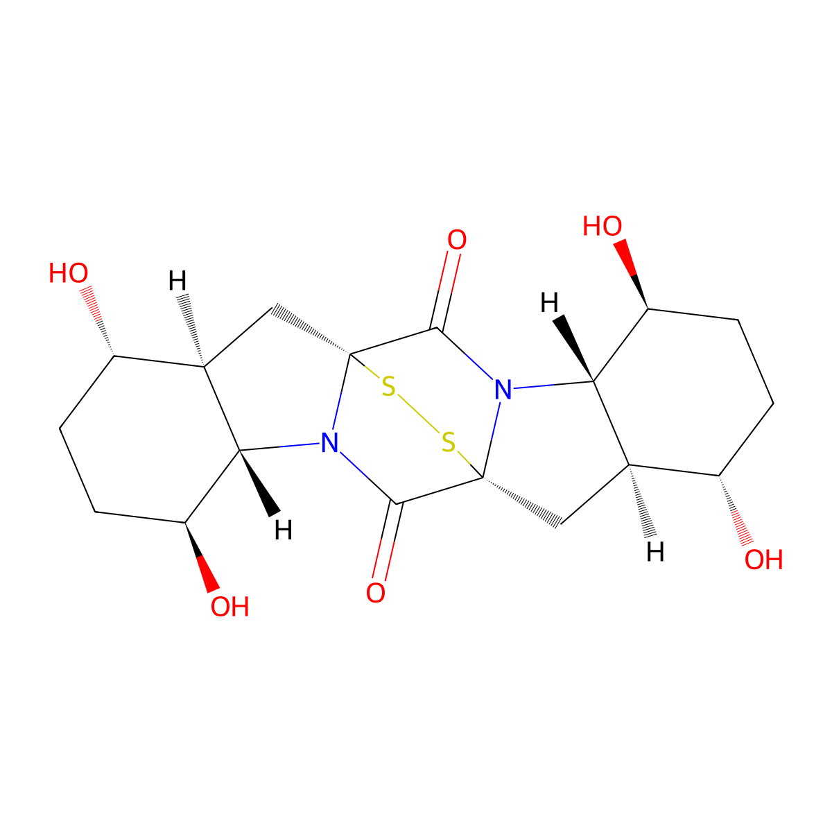 Rostratin A molecular structure, CAS 752236-16-1
