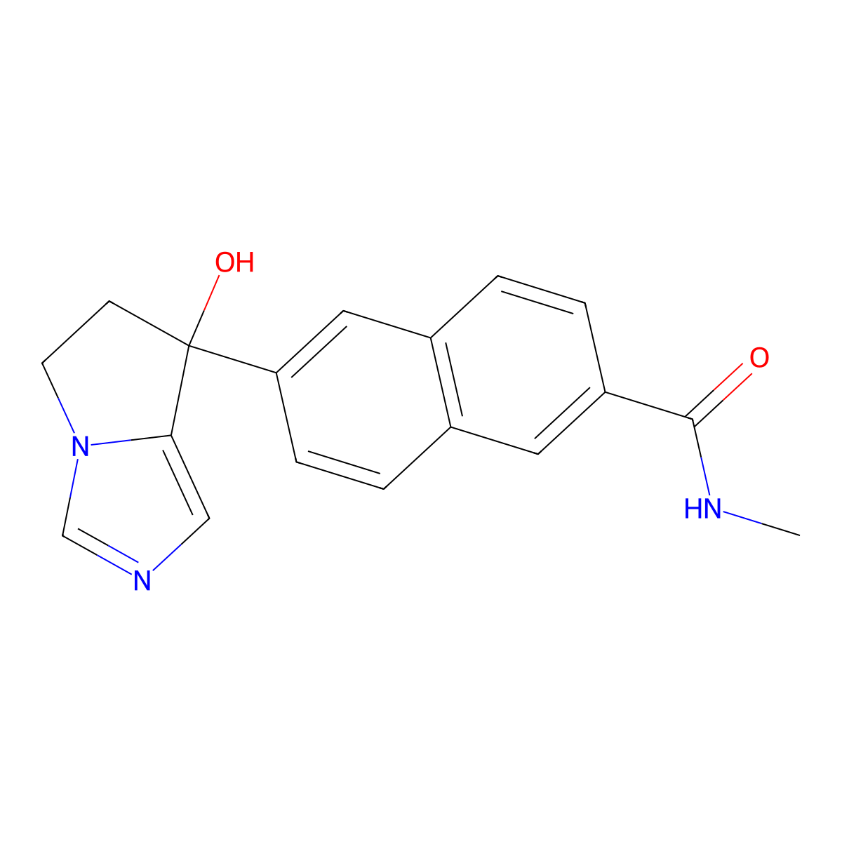 Orteronel, (R)- molecular structure, CAS 752243-39-3