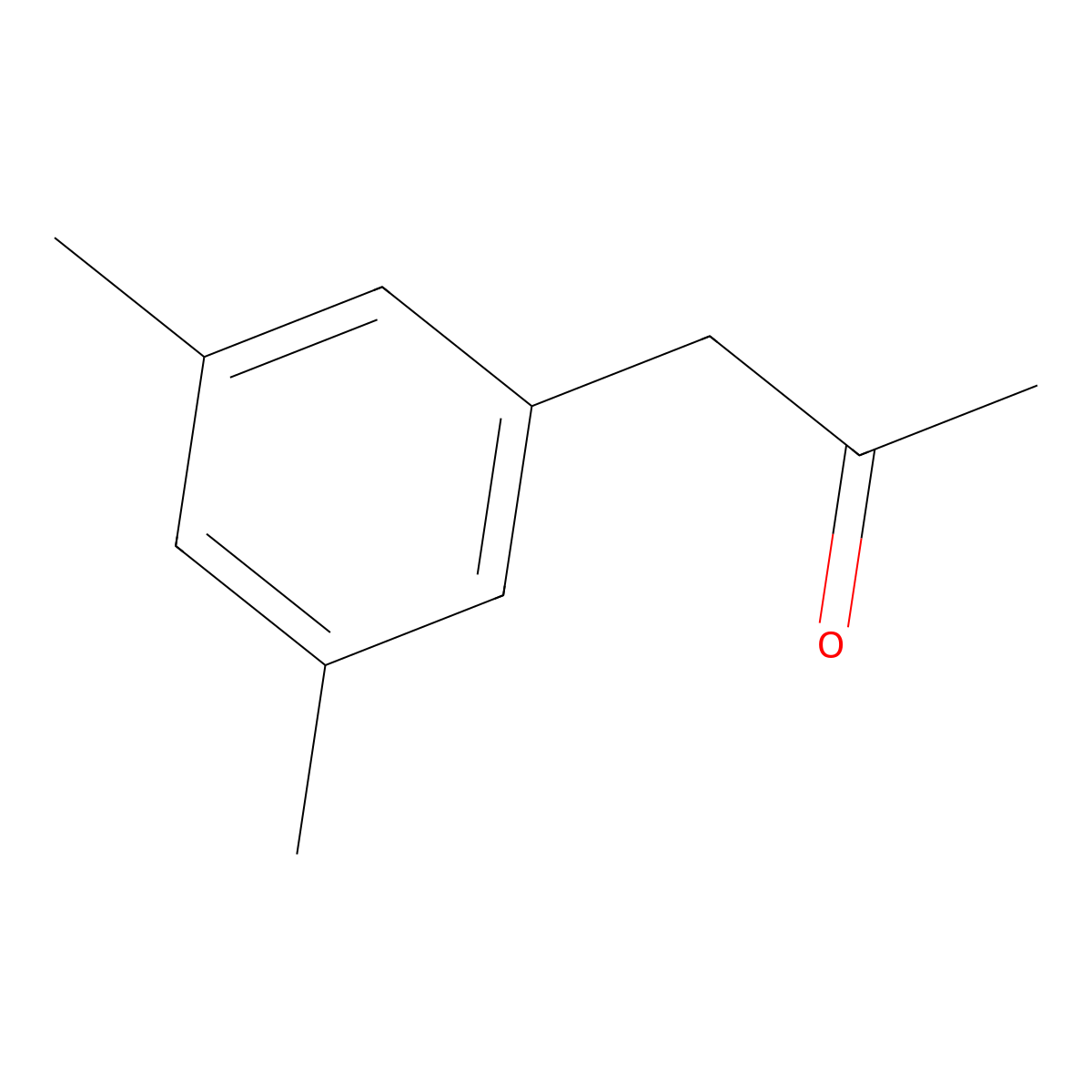 1-(3,5-Dimethylphenyl)propan-2-one molecular structure, CAS 75251-27-3