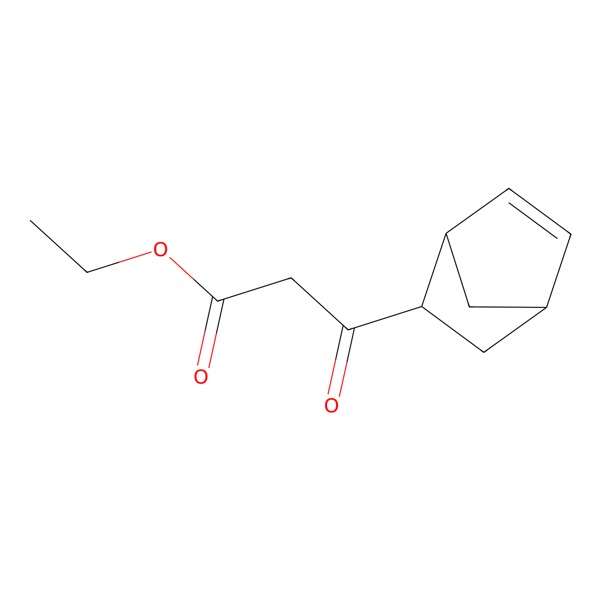 Ethyl 3-(bicyclo[2.2.1]hept-5-en-2-yl)-3-oxopropanoate molecular structure, CAS 75275-66-0