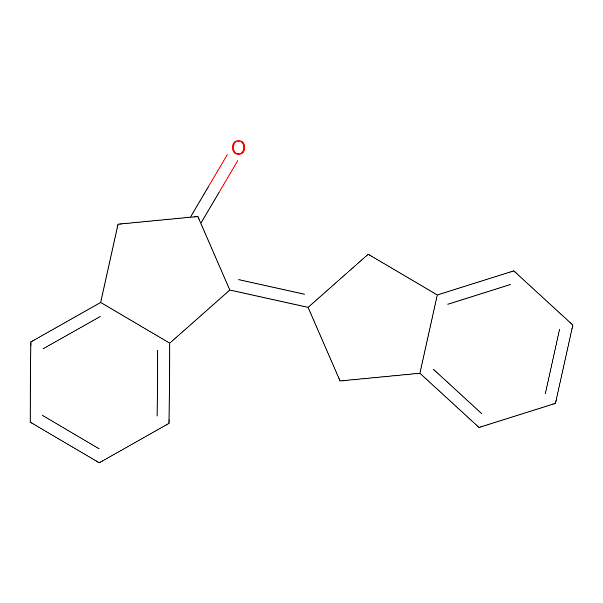 1-(2-Indanylidene)-2-indanone molecular structure, CAS 7530-37-2
