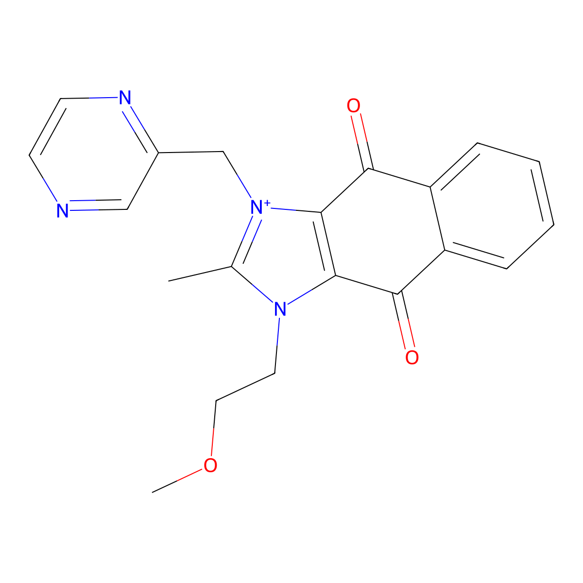 Sepantronium molecular structure, CAS 753440-91-4
