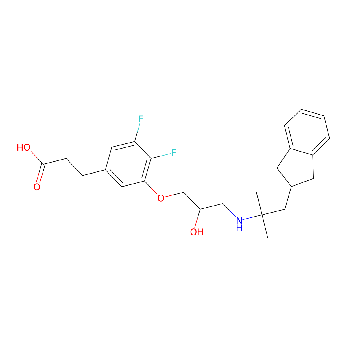 Ronacaleret molecular structure, CAS 753449-67-1