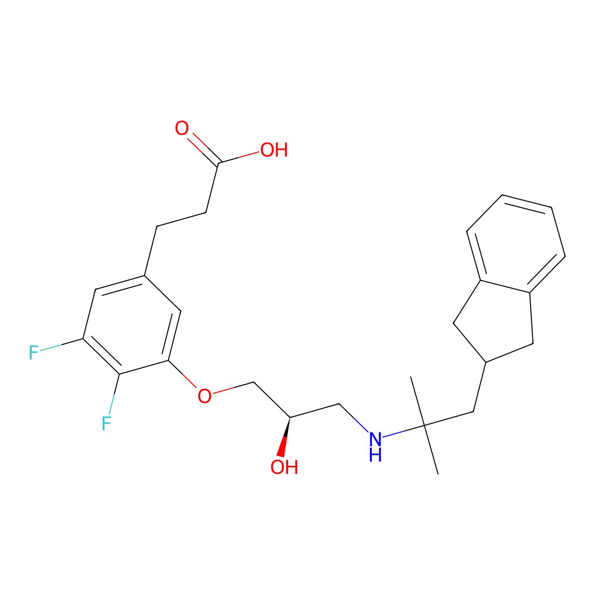 Ronacaleret molecular structure, CAS 753449-67-1