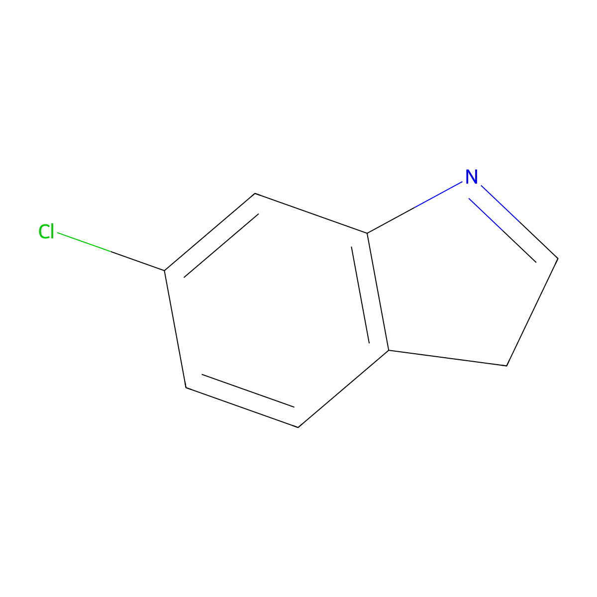 6-Chloro-3H-indole molecular structure, CAS 754156-53-1