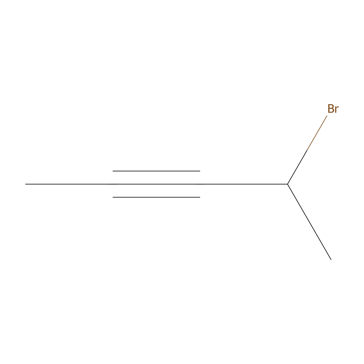 4-Bromopent-2-yne molecular structure, CAS 7544-00-5