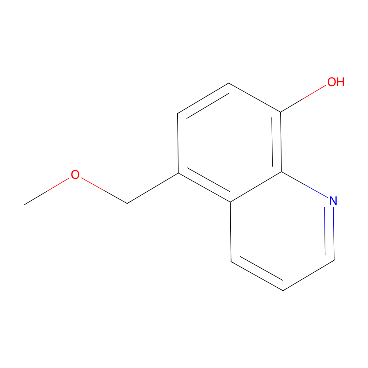 5-(Methoxymethyl)quinolin-8-ol molecular structure, CAS 7545-59-7